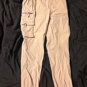 Men's Beige Cargo Pants